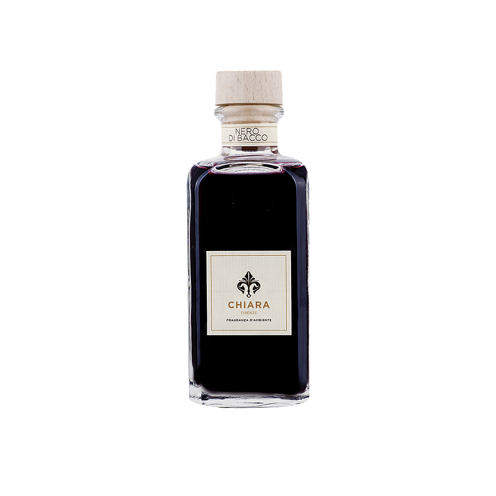 DIFFUSORE CON BASTONCINI 100ML FRAGRANZA NERO DI BACCO