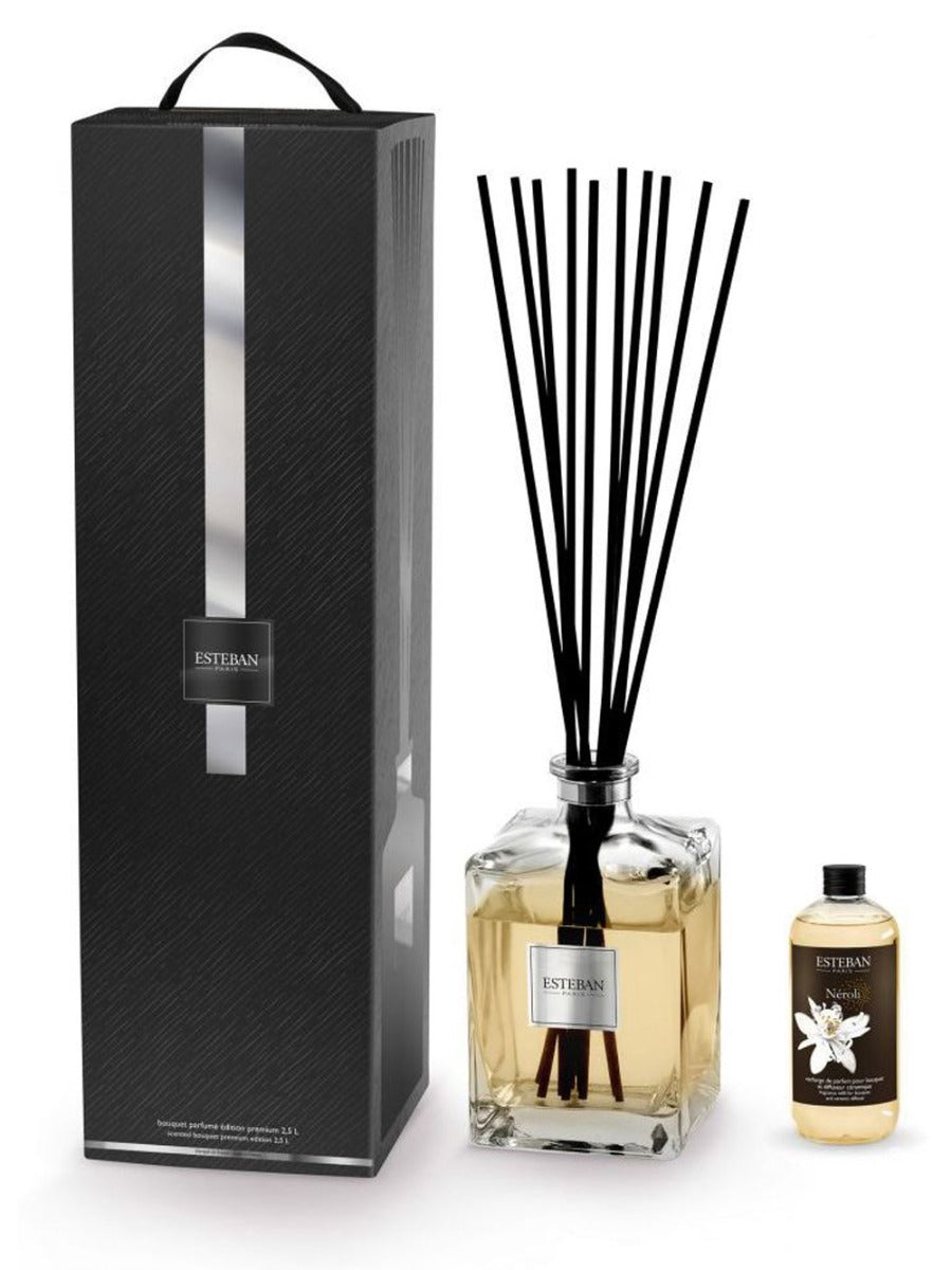 DIFFUSORE A BASTONCINO BOUQUET ED.PREMIUM 2,5LT NEROLI