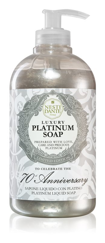 SAPONE LIQUIDO CON PLATINO 70TH 500ML
