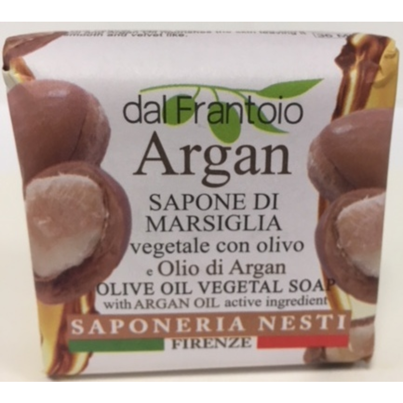 SAPONE VEGETALE DI MARSIGLIA DAL FRANTOIO CON OLIVO E ARGAN 100GR