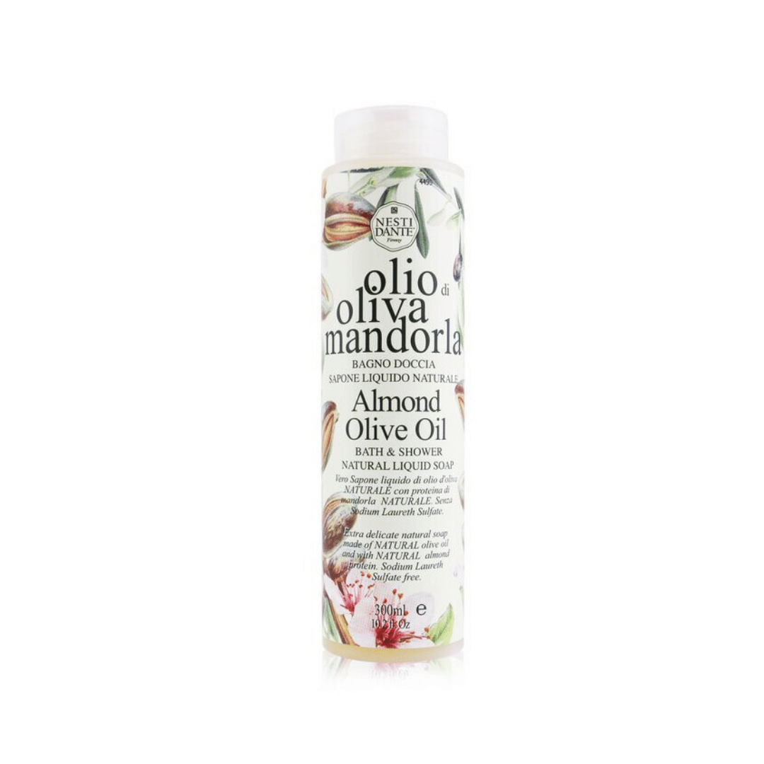 SAPONE LIQUIDO BAGNO DOCCIA MANDORLA & OLIO D'OLIVA 300ML