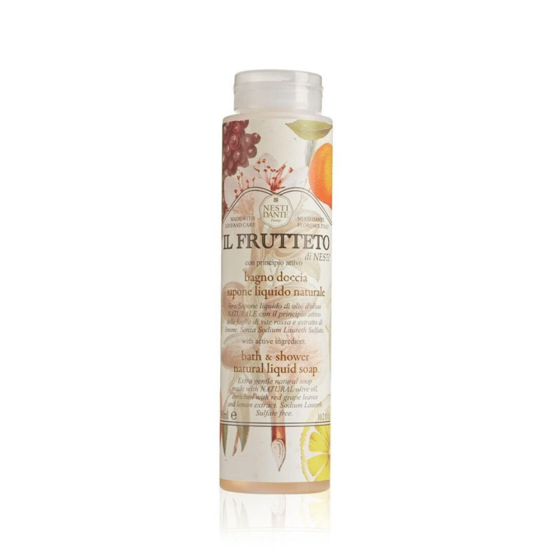 SAPONE LIQUIDO NATURALE / BAGNO DOCCIA IL FRUTTETO 300ML