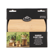 SUPPORTO ALZA VASO IN BAMBU DIAM. 25CM