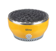 BARBECUE PORTATILE A CARBONE QLIMA NJOY 1007 GIALLO