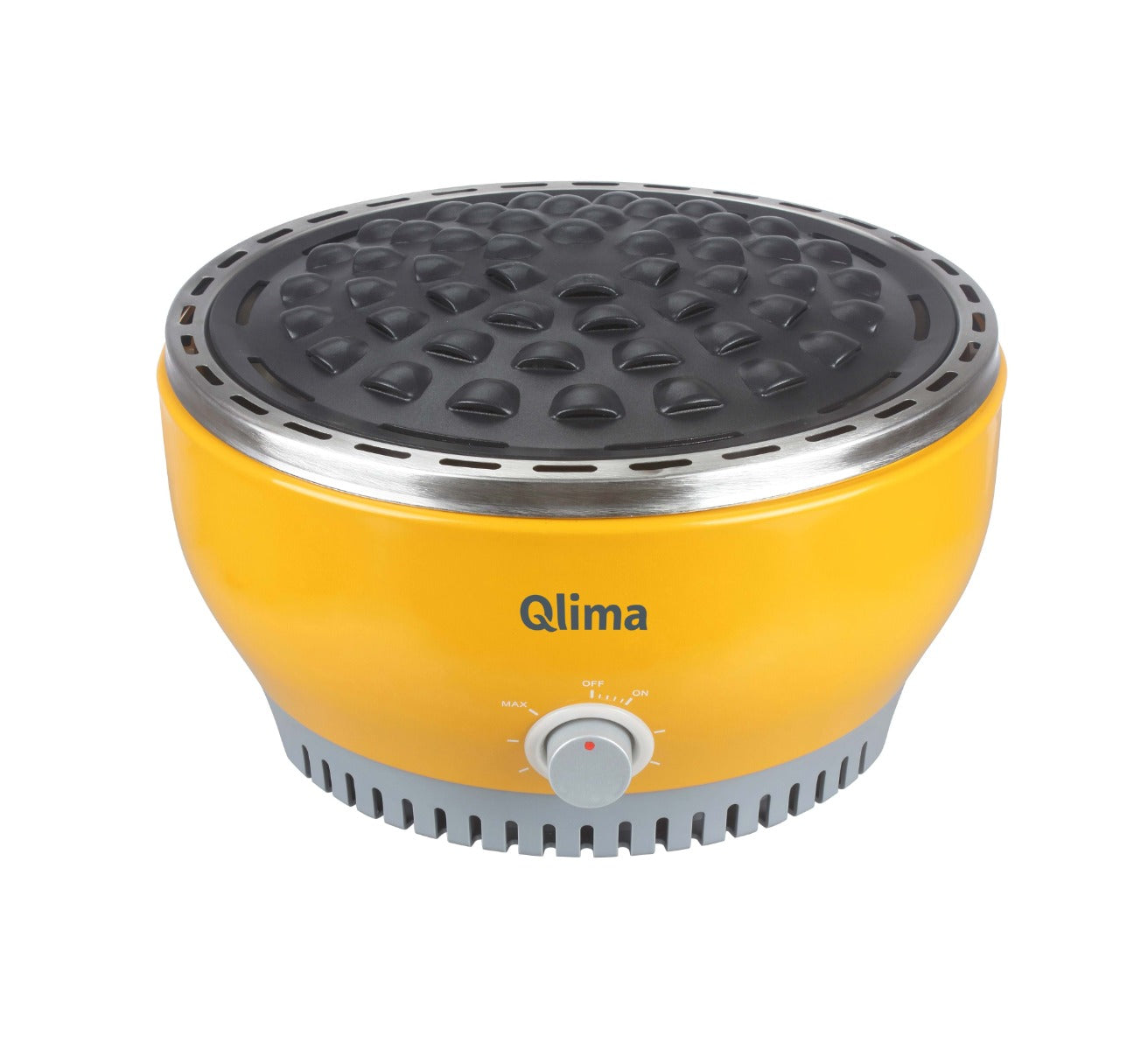 BARBECUE PORTATILE A CARBONE QLIMA NJOY 1007 GIALLO