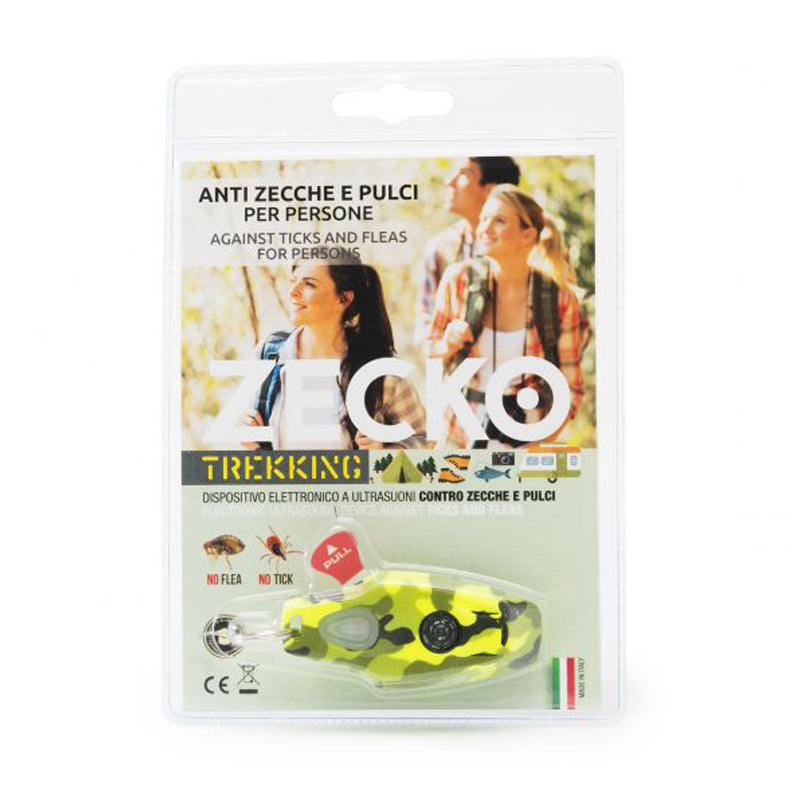 ZECKO DISPOSITIVO ANTI ZECCHE E PULCI PER PERSONE COLORE A SCELTA