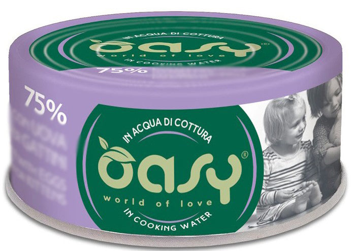 OASY MORE LOVE CIBO UMIDO IN LATTINA PER GATTI GUSTO A SCELTA 70 GRAMMI