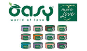 OASY MORE LOVE CIBO UMIDO IN LATTINA PER GATTI GUSTO A SCELTA 70 GRAMMI