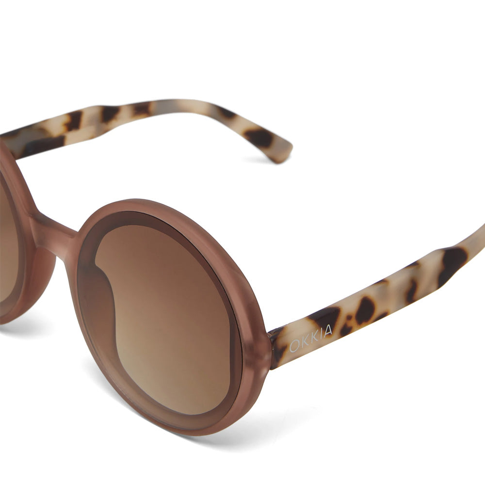 OCCHIALE DA SOLE MODELLO MONICA CIRCLE PINK HAVANA