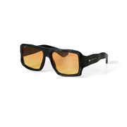 Occhiali da Sole KANSAS Nero Lenti Giallo Gradiente SELETTI x OKKIA