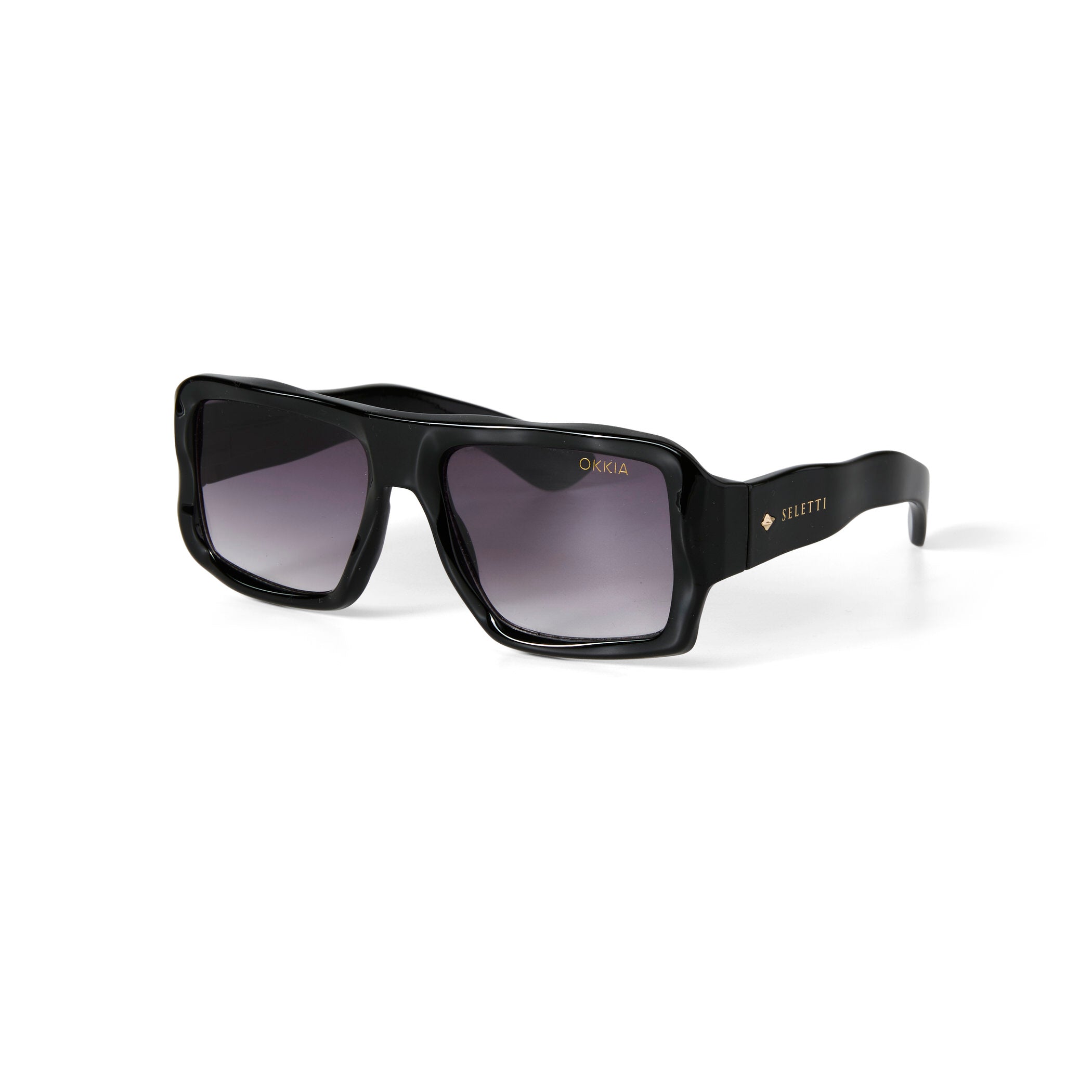 Occhiali da Sole KANSAS Black Gradient SELETTI x OKKIA