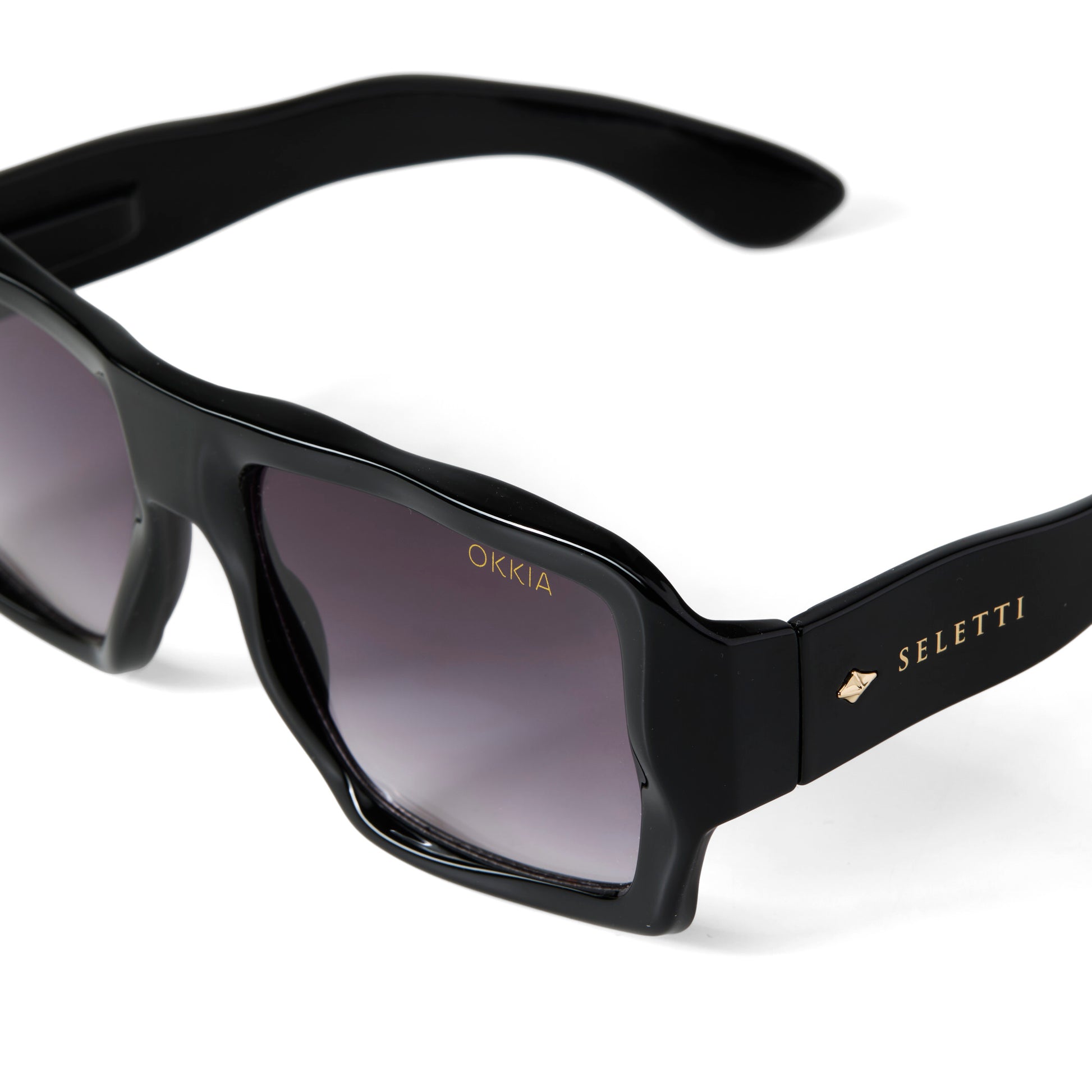 Occhiali da Sole KANSAS Black Gradient SELETTI x OKKIA