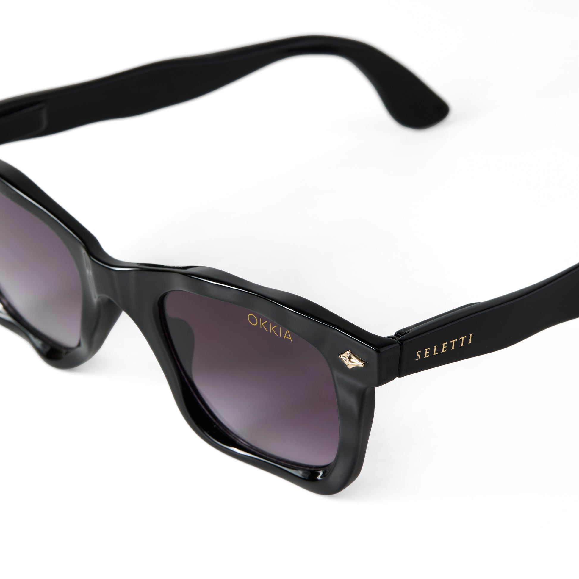 Occhiali da Sole Dakota Black Gradient SELETTI x OKKIA