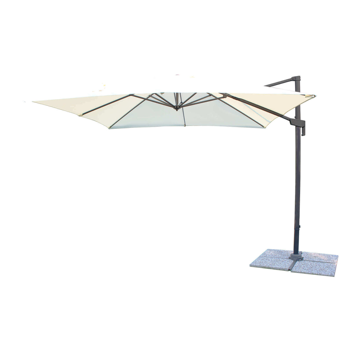 OMBRELLONE NEWTON NERO P/L 3 X