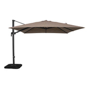 OMBRELLONE NETTUNO LUX NERO P/