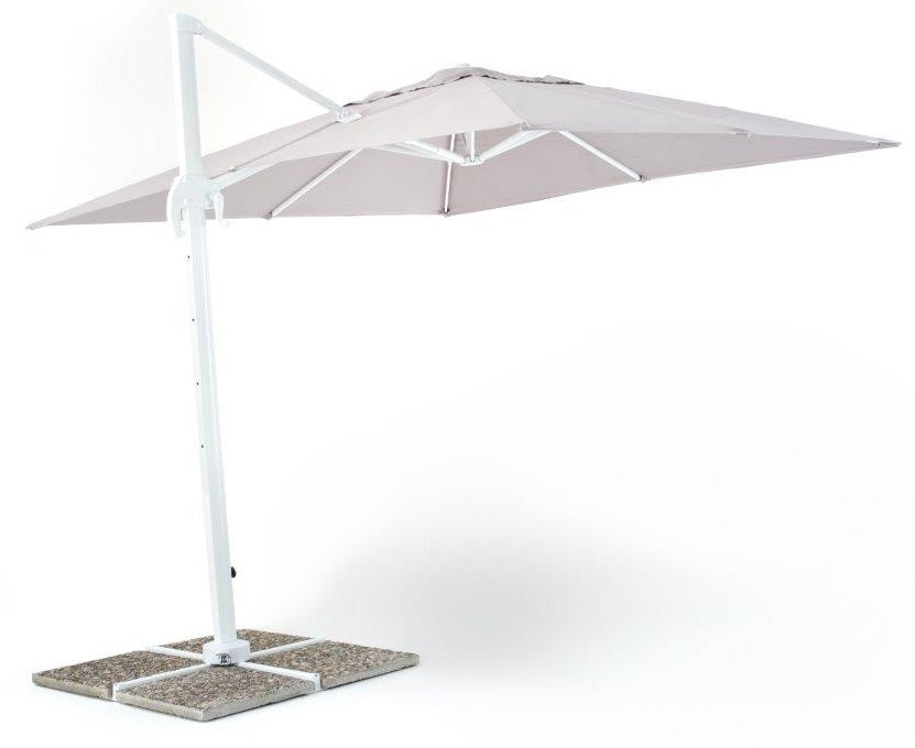 OMBRELLONE RETRATTILE/ORIENTABILE SENSO 3x4 GRIGIO