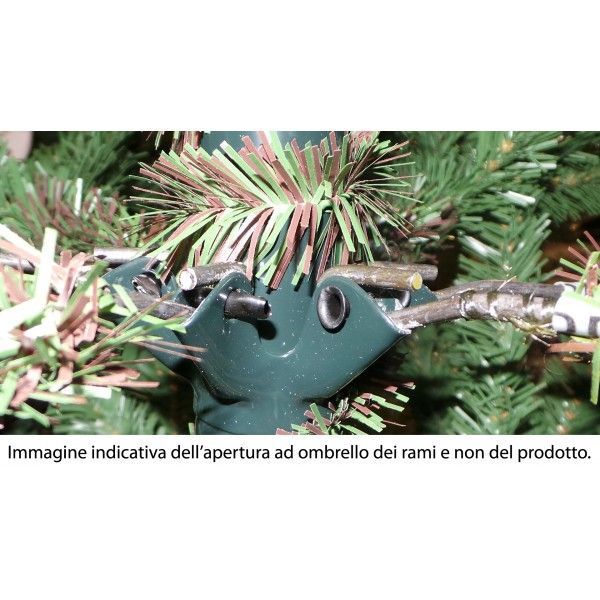 ALBERO DI NATALE GRANDIS VERDE 300CM