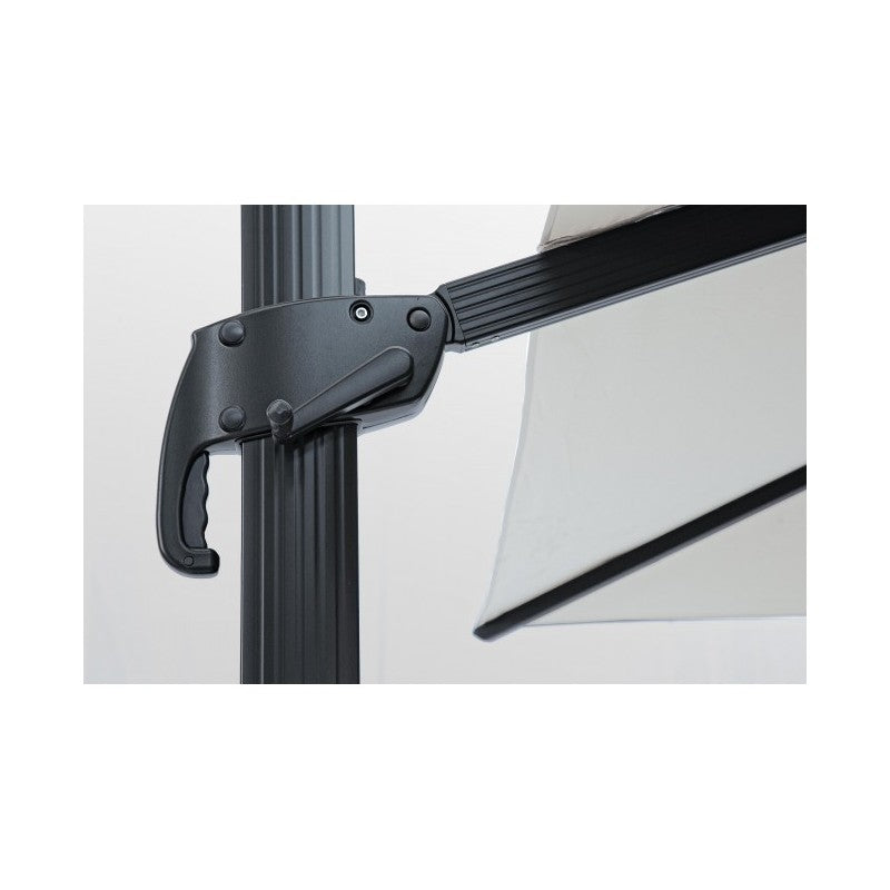 OMBRELLONE INCLINABILE 4X4 BERLINO GRIGIO CHIARO