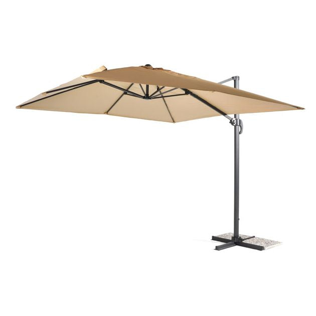 OMBRELLONE PALO LATERALE 2X3 MT MERCURIO BEIGE