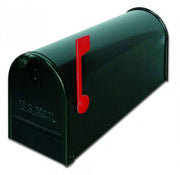 CASSETTA POSTALE ALUBOX TOPOLINO 32X48X17CM IN LAMIERA ZINCATA NERO