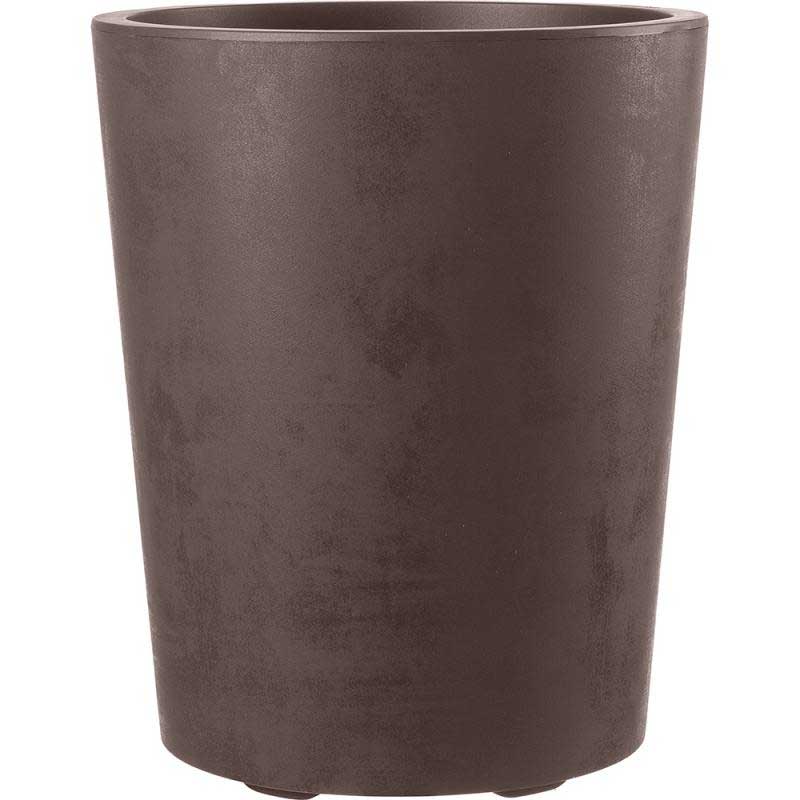 VASO MILLENNIUM 43.5 x 53.3H CM MARRONE BROWNSTONE