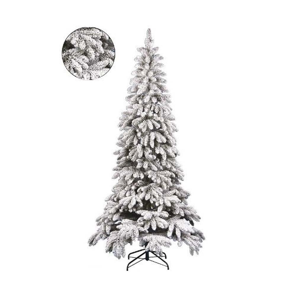 ALBERO DI NATALE 180CM ORTISEI VERDE INNEVATO