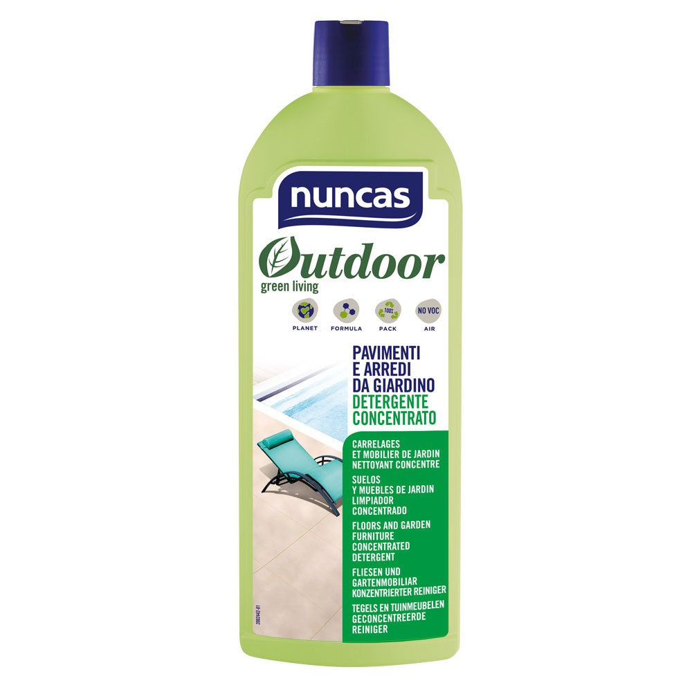 OUTDOOR DETERGENTE CONCENTRATO PER PAVIMENTI E ARREDI DA GIARDINO 1 LT