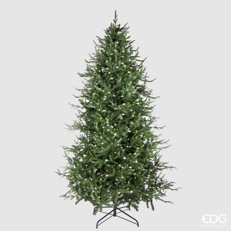 ALBERO DI NATALE LUXURY 270CM PREILLUMINATO CON 6000 MINILED