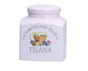 BARATTOLO 500ML TISANA IN PORCELLANA LINEA CONSERVA
