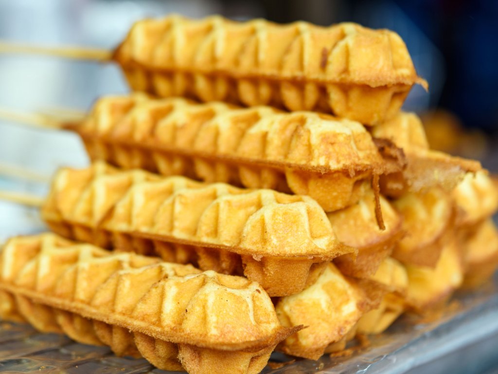 PIASTRA PER WAFFLE A STECCO