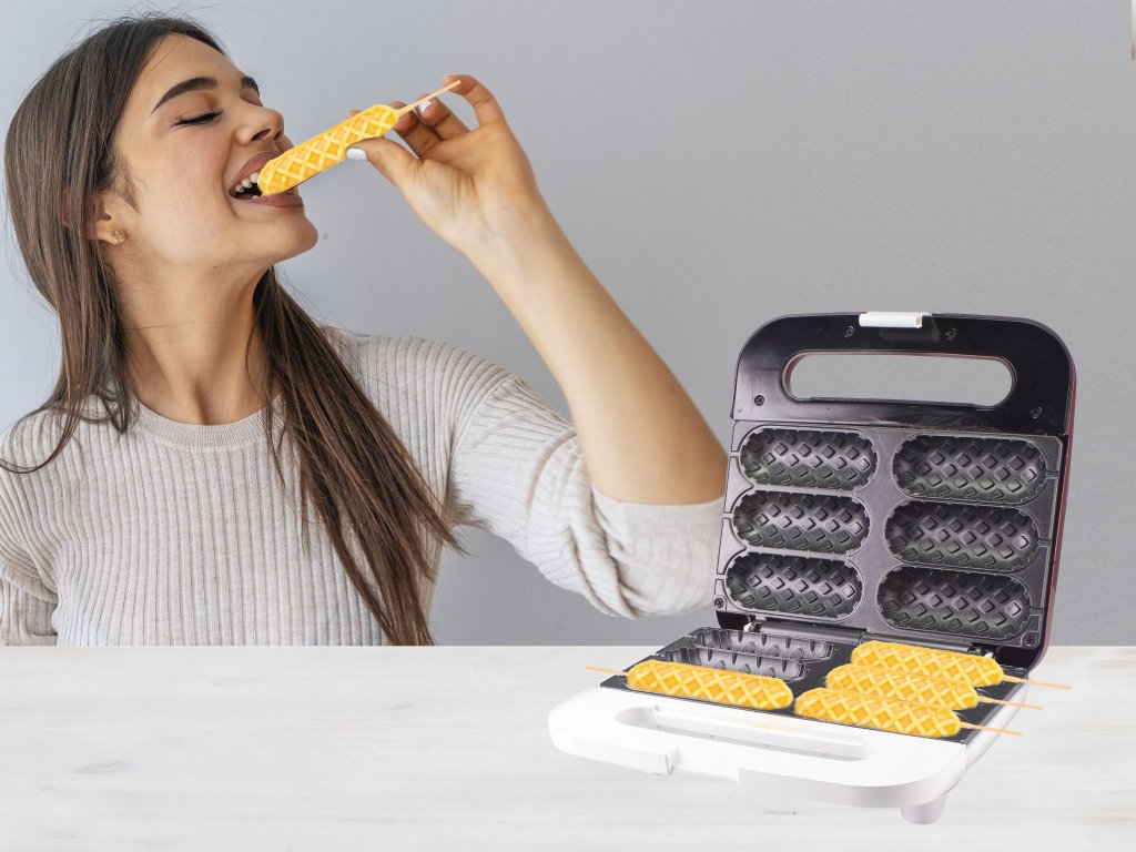 PIASTRA PER WAFFLE A STECCO