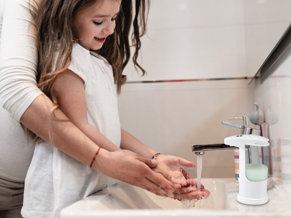 DISPENSER AUTOMATICO SAPONE E GEL IGENIZZANTE