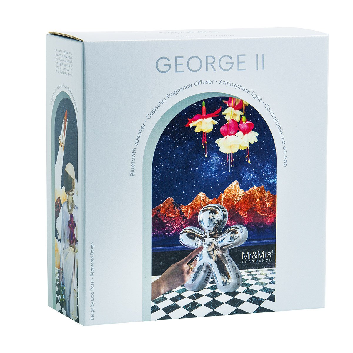 MR&MRS FRAGRANCE GEORGE II SPEAKER CHROME SILVER 2021