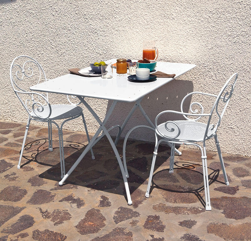 TAVOLO RETTANGOLARE PIGALLE 118X76 COLORE A SCELTA