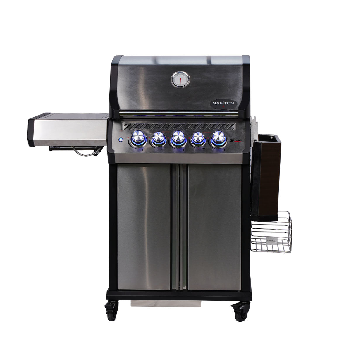 Barbecue a Gas S-318 Pro Acciaio Inox SANTOS