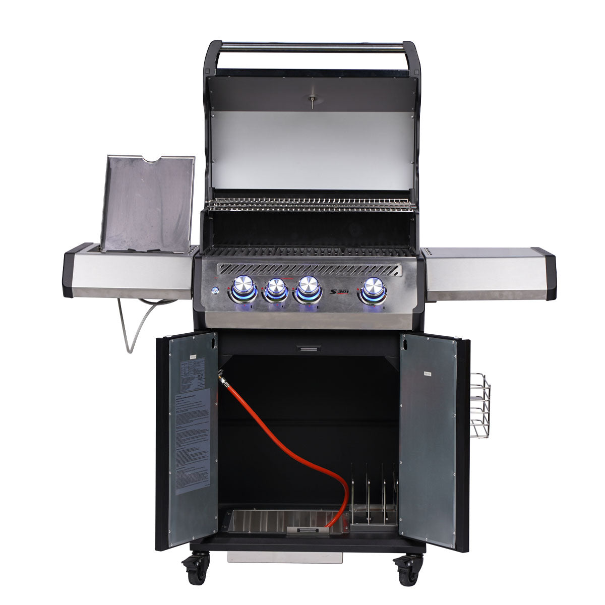 Barbecue a Gas S-318 Pro Acciaio Inox SANTOS