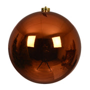 PALLINA DI NATALE INFRANGIBILE, Ø14CM, BRONZO SCURO