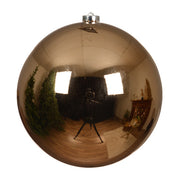 PALLINA DI NATALE INFRANGIBILE, Ø14CM, MARRONE