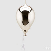 DECORAZIONE IN VETRO A FORMA DI PALLONCINO, H24Ø15CM, ORO