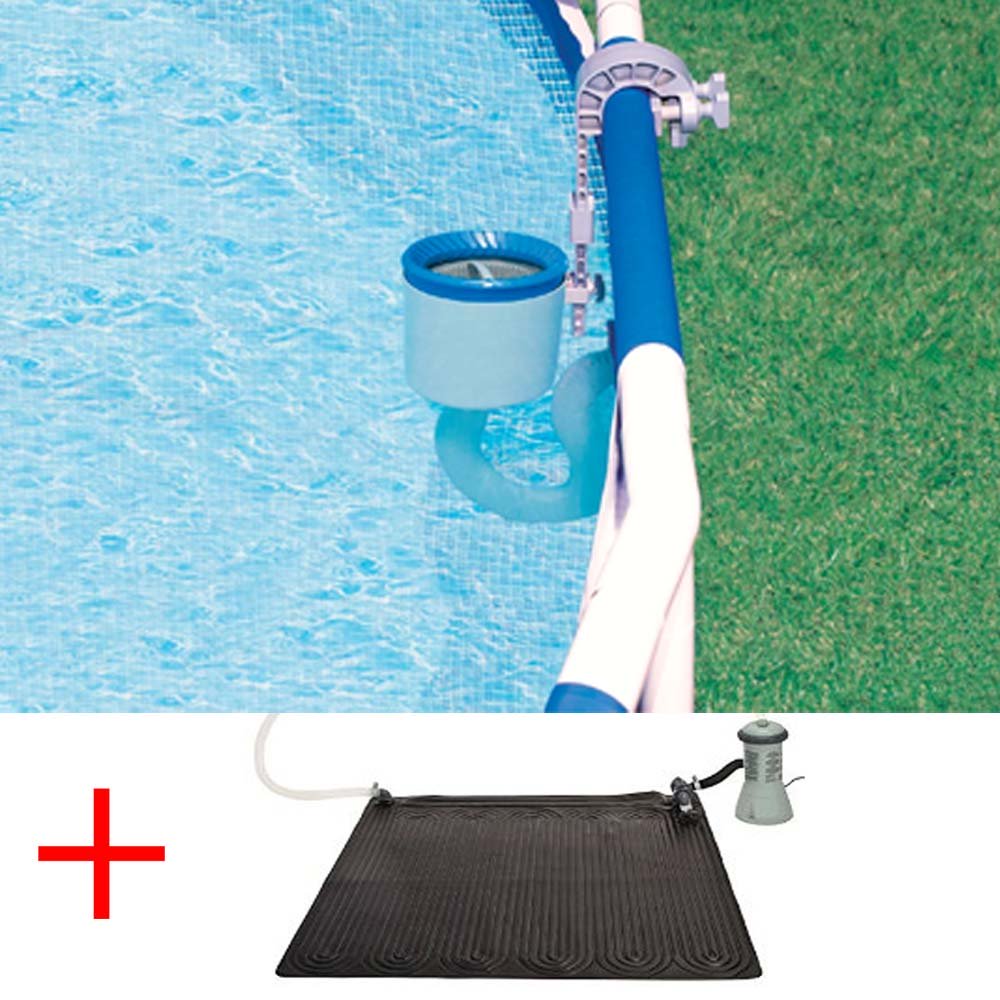 OFFERTA SKIMMER DELUXE PER PISCINA + PANNELLO SOLARE