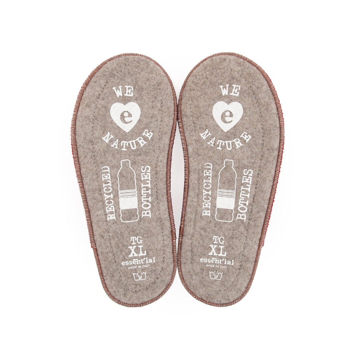 PANTOFOLE "LA PANTOFOLA SABBIA/MANDARINO " M TG.35/38