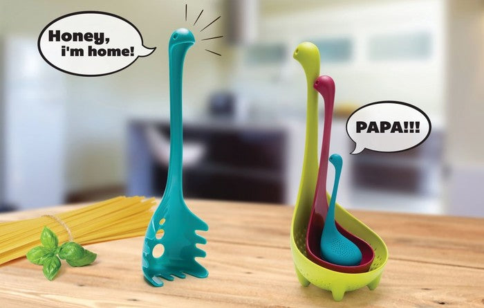 PAPA NESSI MESTOLO PER SPAGHETTI BLU