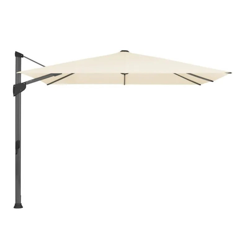 Toiture flexible Parasol 210x150 mât central vert givré