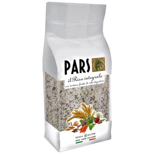 PARS RISO INTEGRALE SOFFIATO CON VERDURE-FRUTTA-ERBE 1 KG