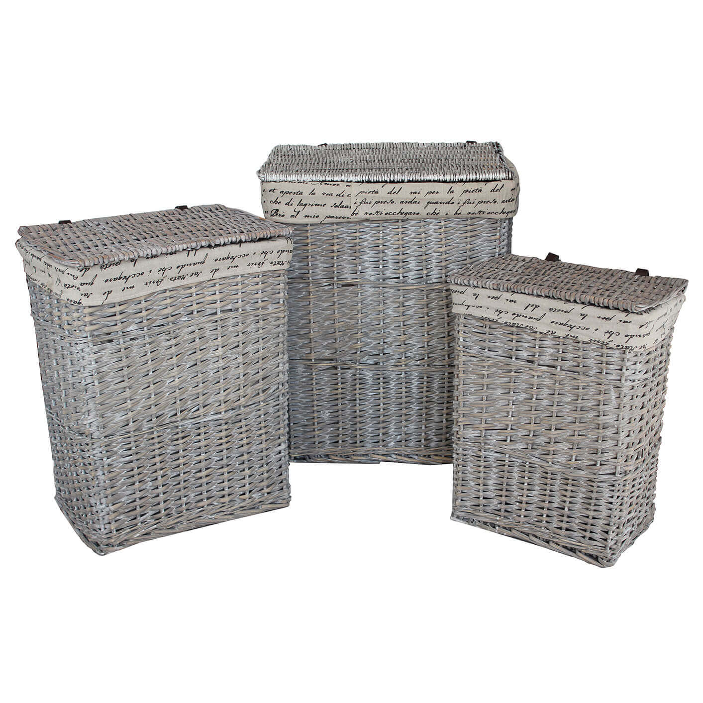 SET DI 5 CESTI PORTA BIANCHERI