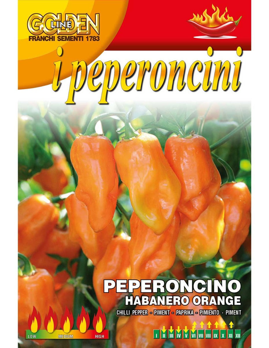SEMI PEPERONCINO HABANERO ORANGE