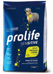 CROCCHETTE PROLIFE SENSITIVE ADULT CONIGLIO & PATATE - MEDIUM/LARGE 10KG