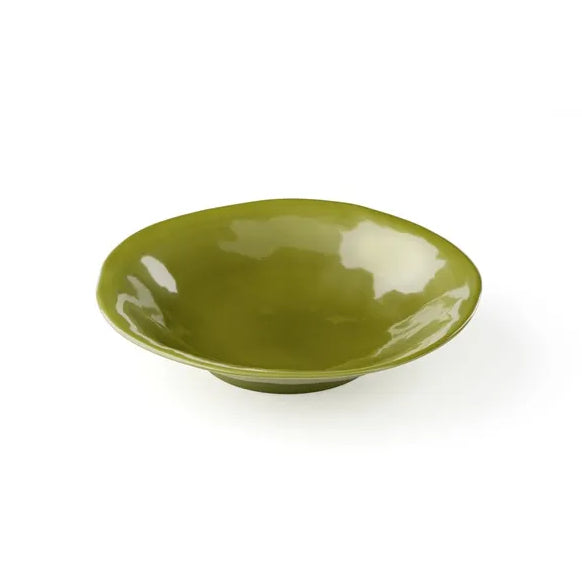 Piatto fondo Riviera verde avocado GUZZINI