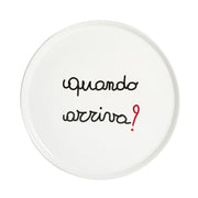 Piatto pizza "Quando Arriva" 31.5cm
