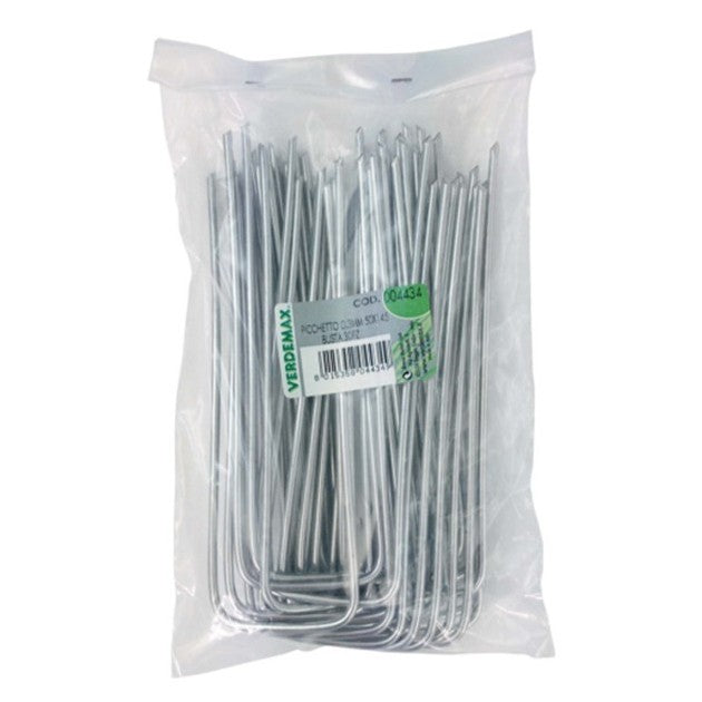 PICCHETTI A U PER PRATO SINTETICO 30 PZ D.3MM 50X145